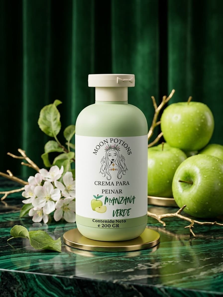 🍏Manzana Éclat - Crema para peinar - Manzana Verde🍏